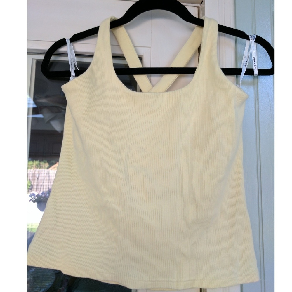 Energie Yellow Tank Top