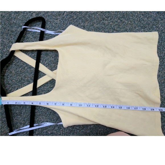 Energie Yellow Tank Top - Picture 5 of 8