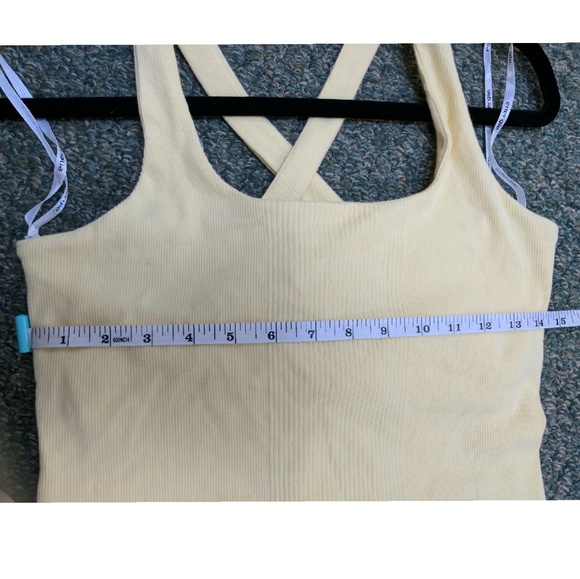 Energie Yellow Tank Top - Picture 7 of 8