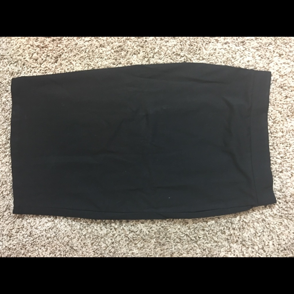 Black midi skirt by Forever 21 size small