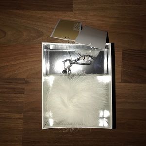 Pom Pom Fur Ball key chain