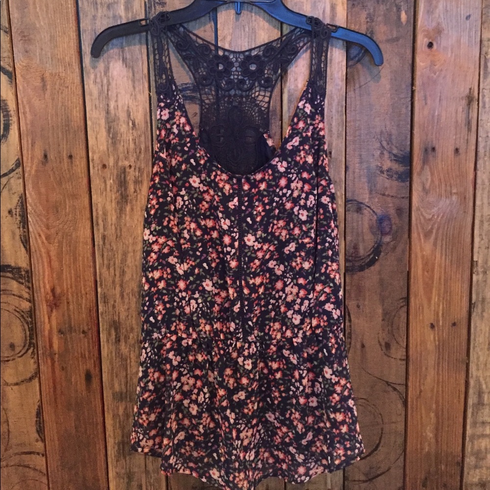 Floral Crochet Top by LC