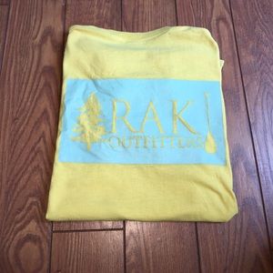 Yellow & Light Blue Rak Outfitters tshirt
