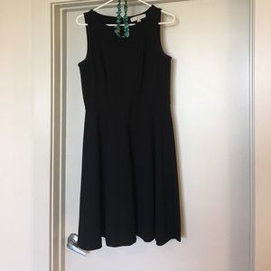 Loft classic black dress