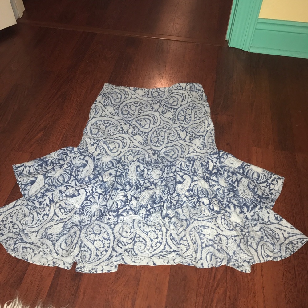 Patterned Ralph Lauren Skirt