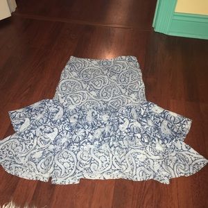 Patterned Ralph Lauren Skirt