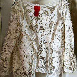 Lace cover up