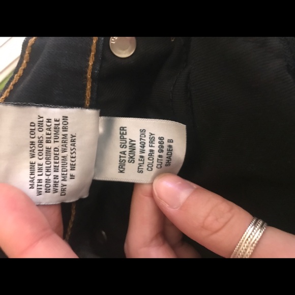 Brand new Hudson skinny jeans, size 25 - Picture 7 of 7