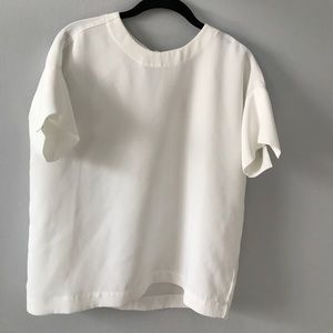 Madewell XS bow back tee NWT