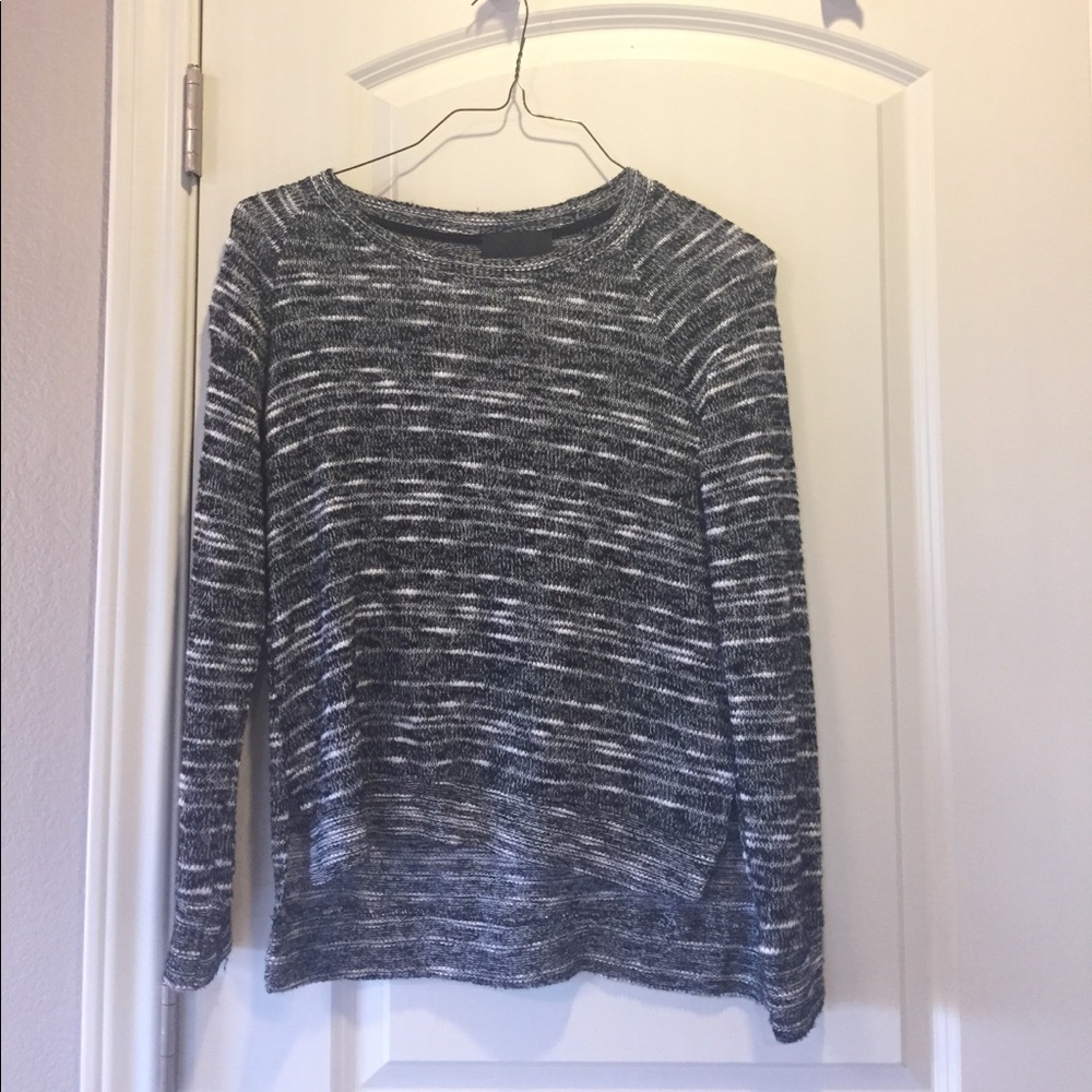 Harlowe & Graham black/white sweater