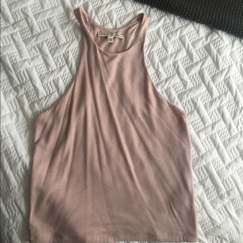 Express One Eleven Racerback Crop Tank