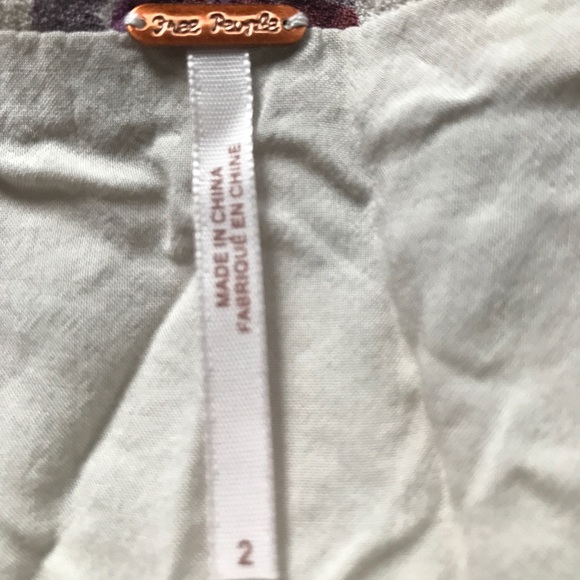 Free People floral skirt, size 2 - Picture 5 of 8