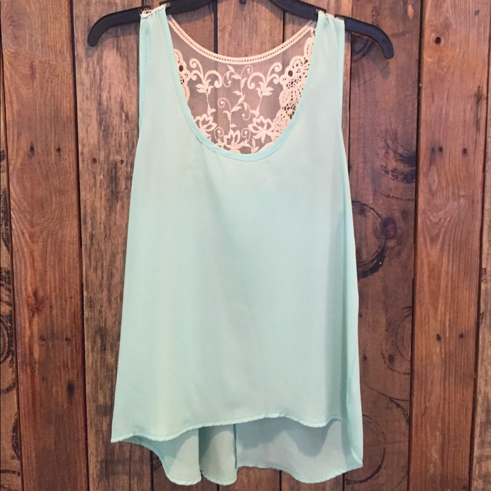 Mint Moonlight Top