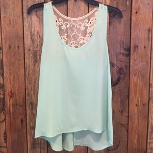 Mint Moonlight Top