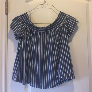 Off the shoulder AE top