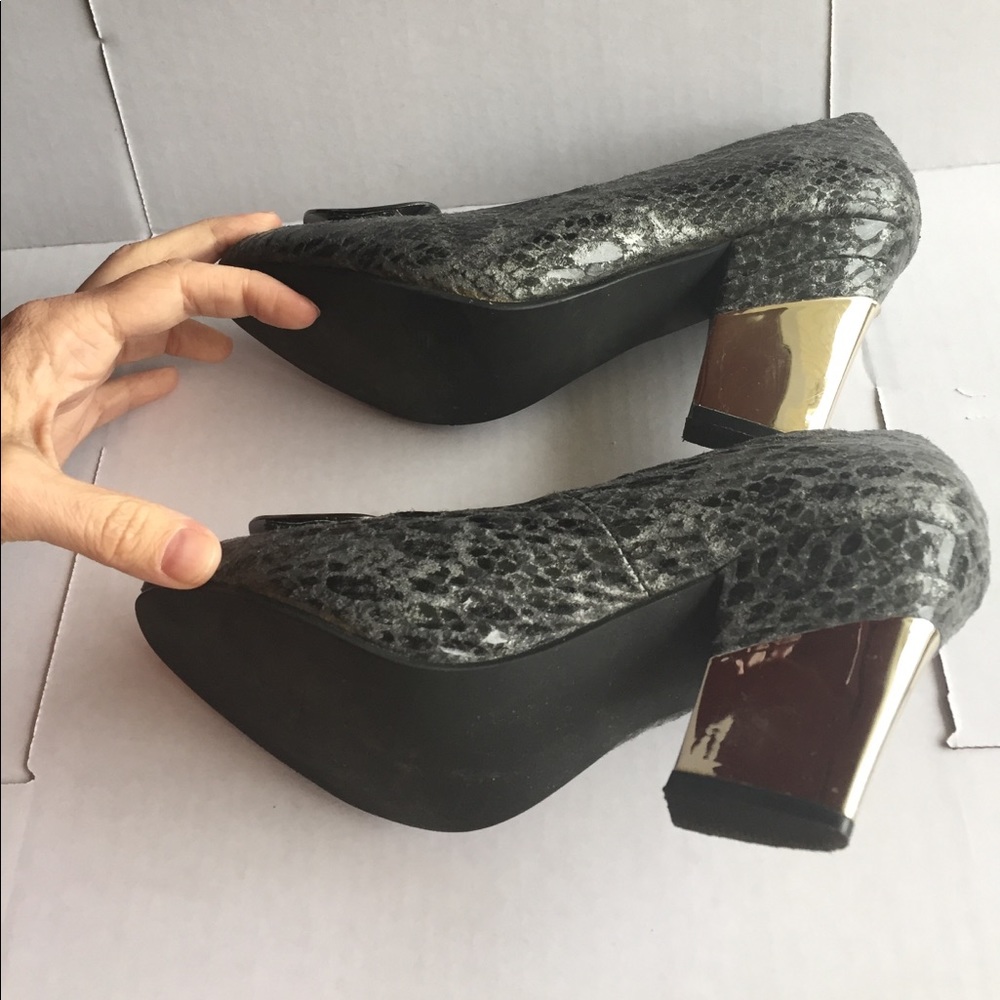 Andiamo Python Bronze Heels! - image 5