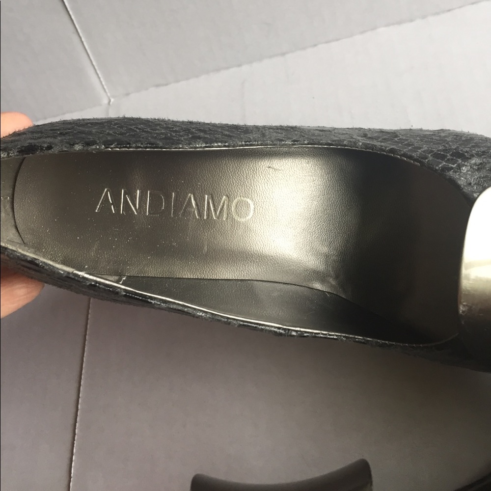 Andiamo Python Bronze Heels! - image 6