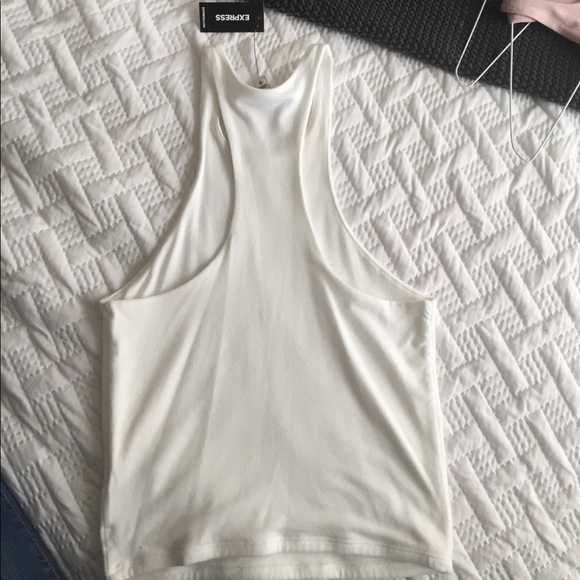 Express One Eleven Racerback Crop Tank - Picture 2 of 2