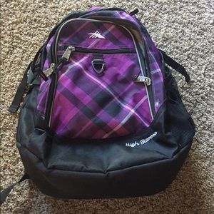 High Sierra Purple Backpack!