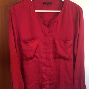 Red blouse