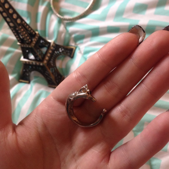 🔥🔥925 Sterling silver cute cat ring 💍 🐱 - Picture 2 of 2