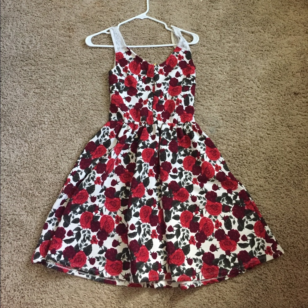 Elegant floral dress