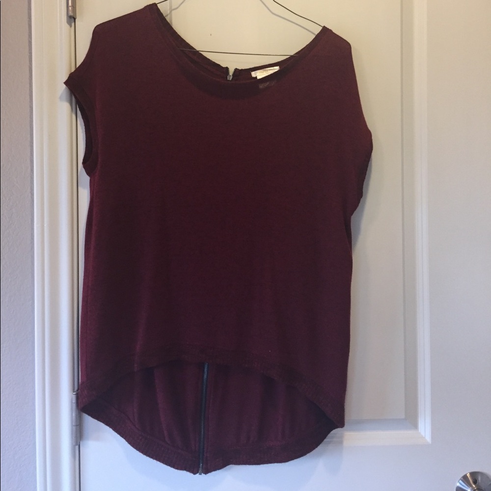 Matty M red top