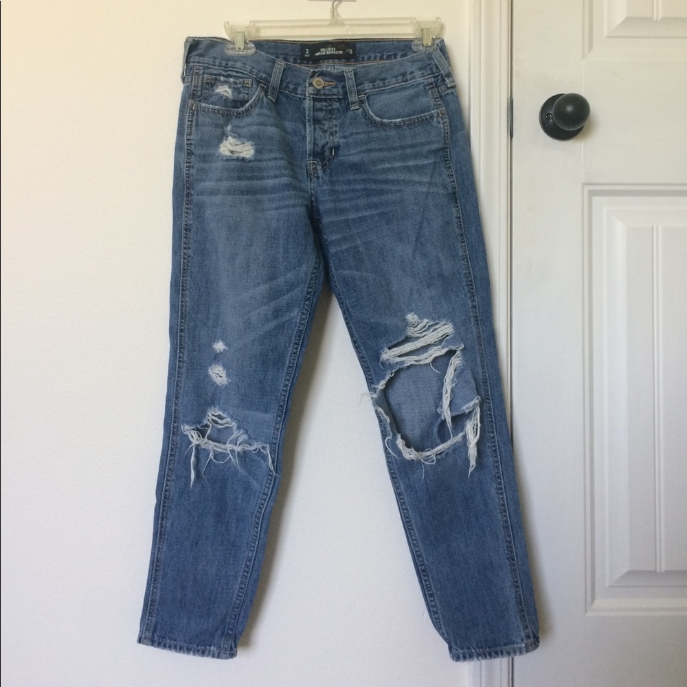 hollister vintage boyfriend jeans