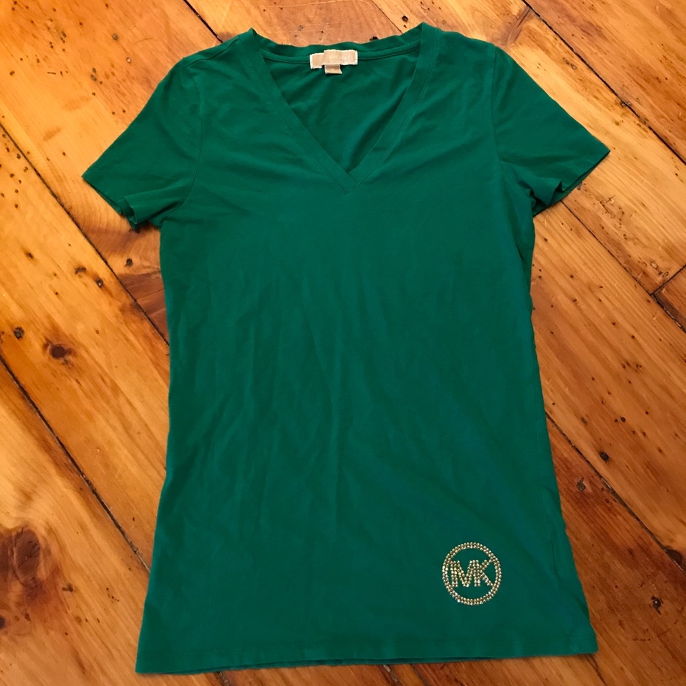 Michael Kors slim Vneck T shirt