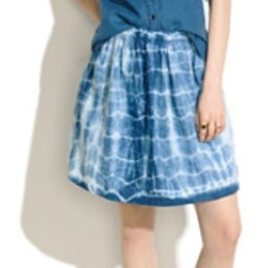 Madewell Tie Dye Skirt