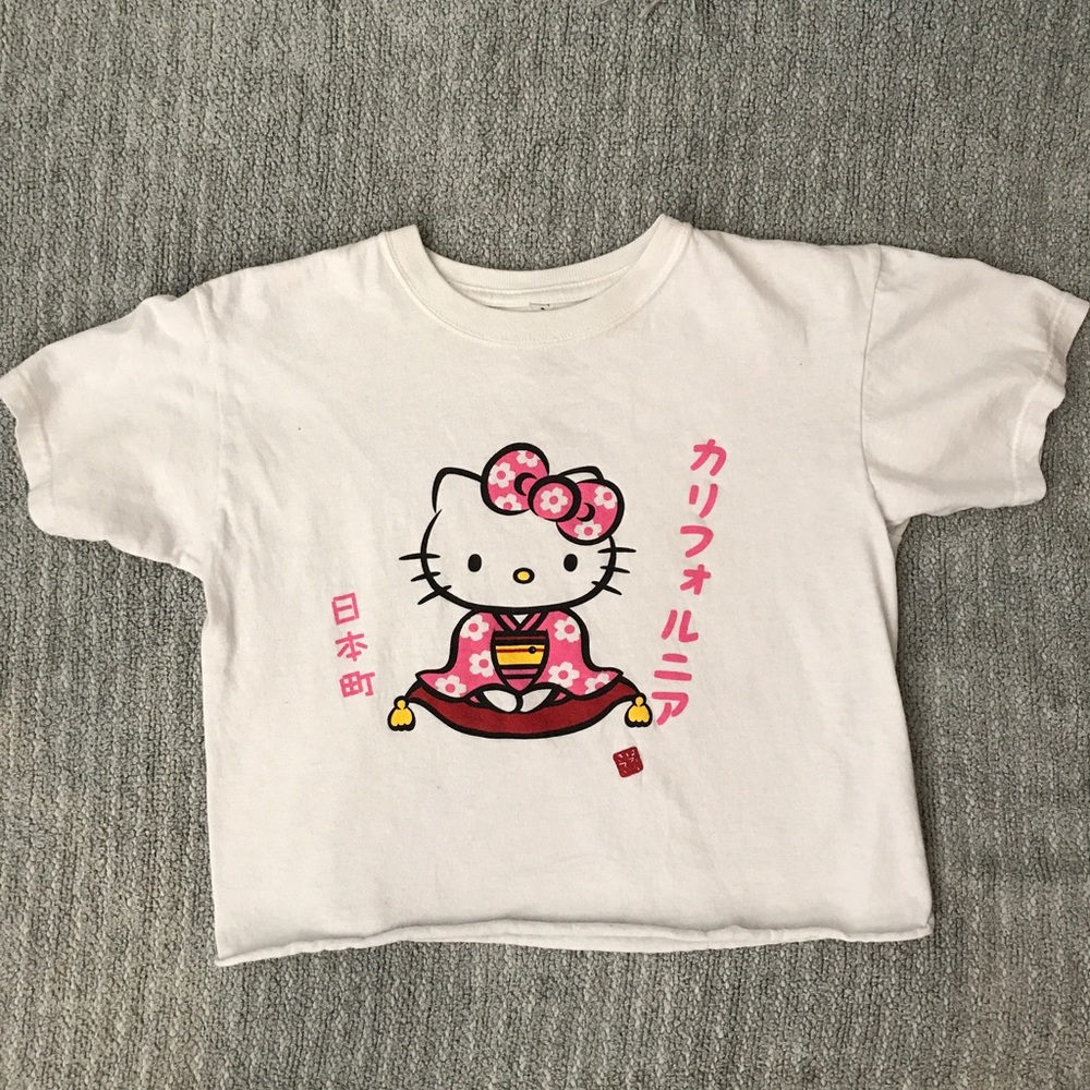 Hello Kitty Crop Top