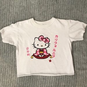 Hello Kitty Crop Top