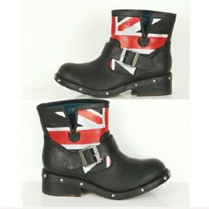 London Rebel Biker Boots