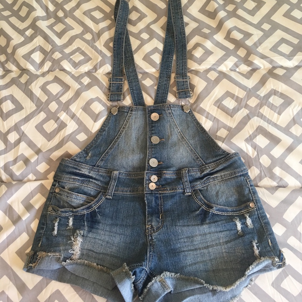 Blue Asphalt size 11 short overalls