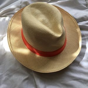 J. Crew Straw Panama Hat