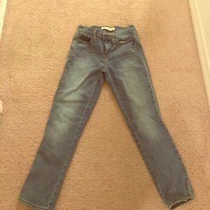Gap cropped jeans