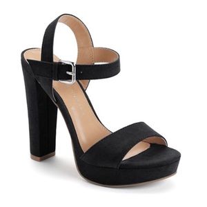Strapped High Heeled Sandals