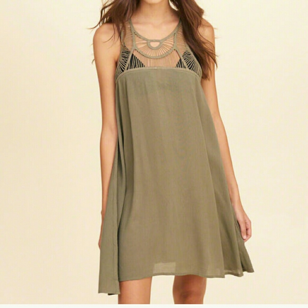 Hollister Swimsuit Cover Up Dress, Size L