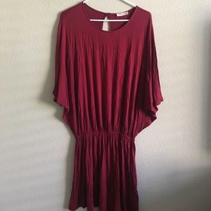 🌹Burgundy One-Piece Romper
