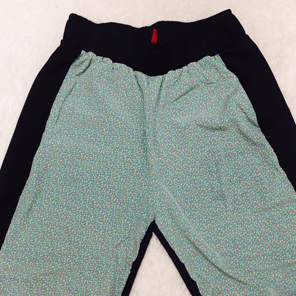 Two toned printed Joggers - Picture 2 of 4
