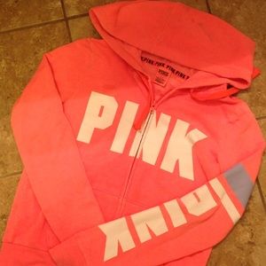 Here is a cute pink brand s/p hoodie