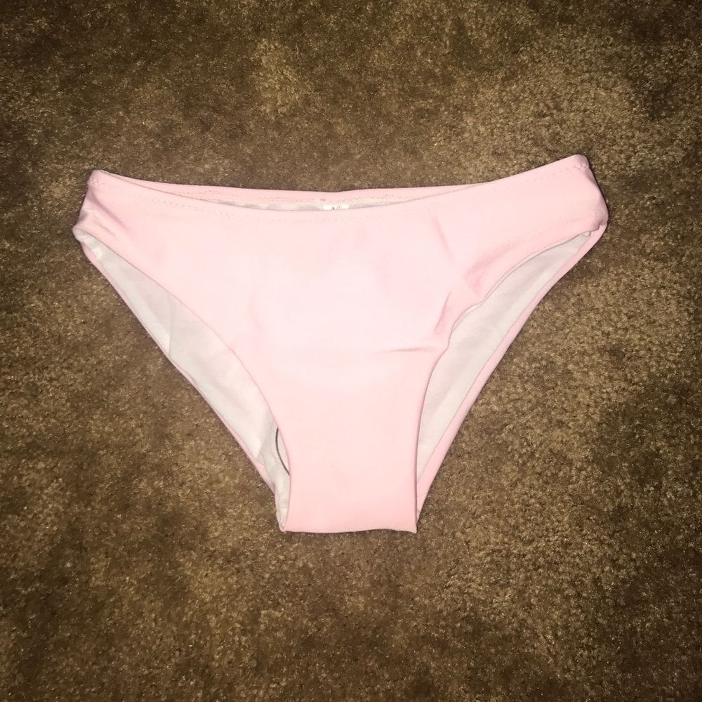 Light pink bikini bottoms