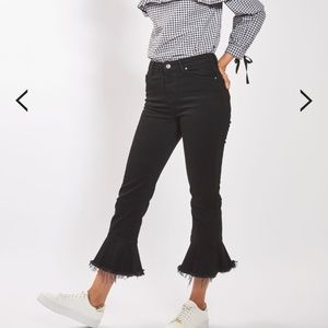 TOPSHOP MOTO kick flare jeans
