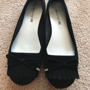 American Eagle Black Flats - Size 10