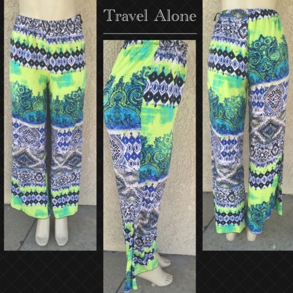 Beautiful printed palazzo pants - Picture 3 of 3