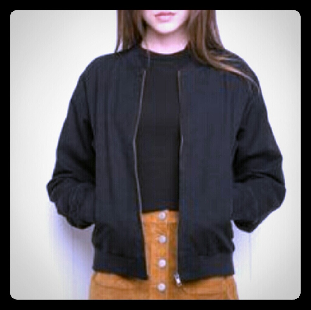 Brand NEW! Black Brandy Melville Jacket