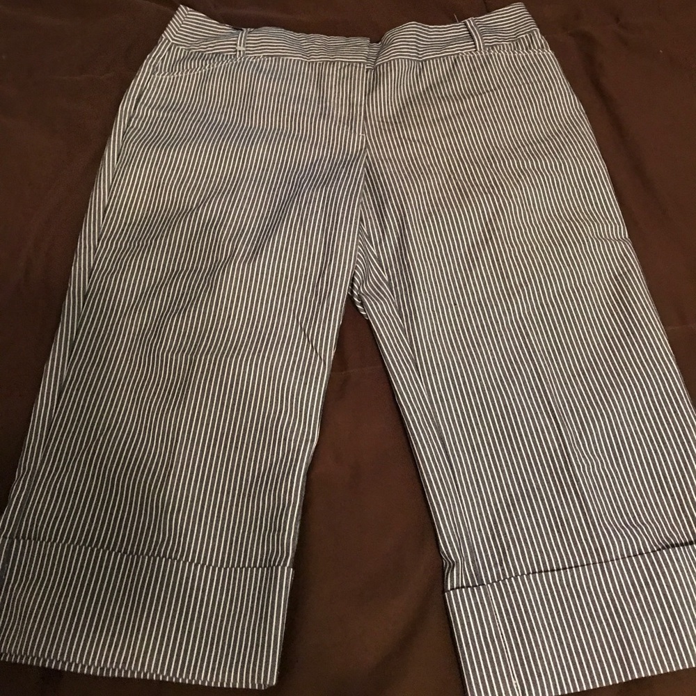 Stripes Capri