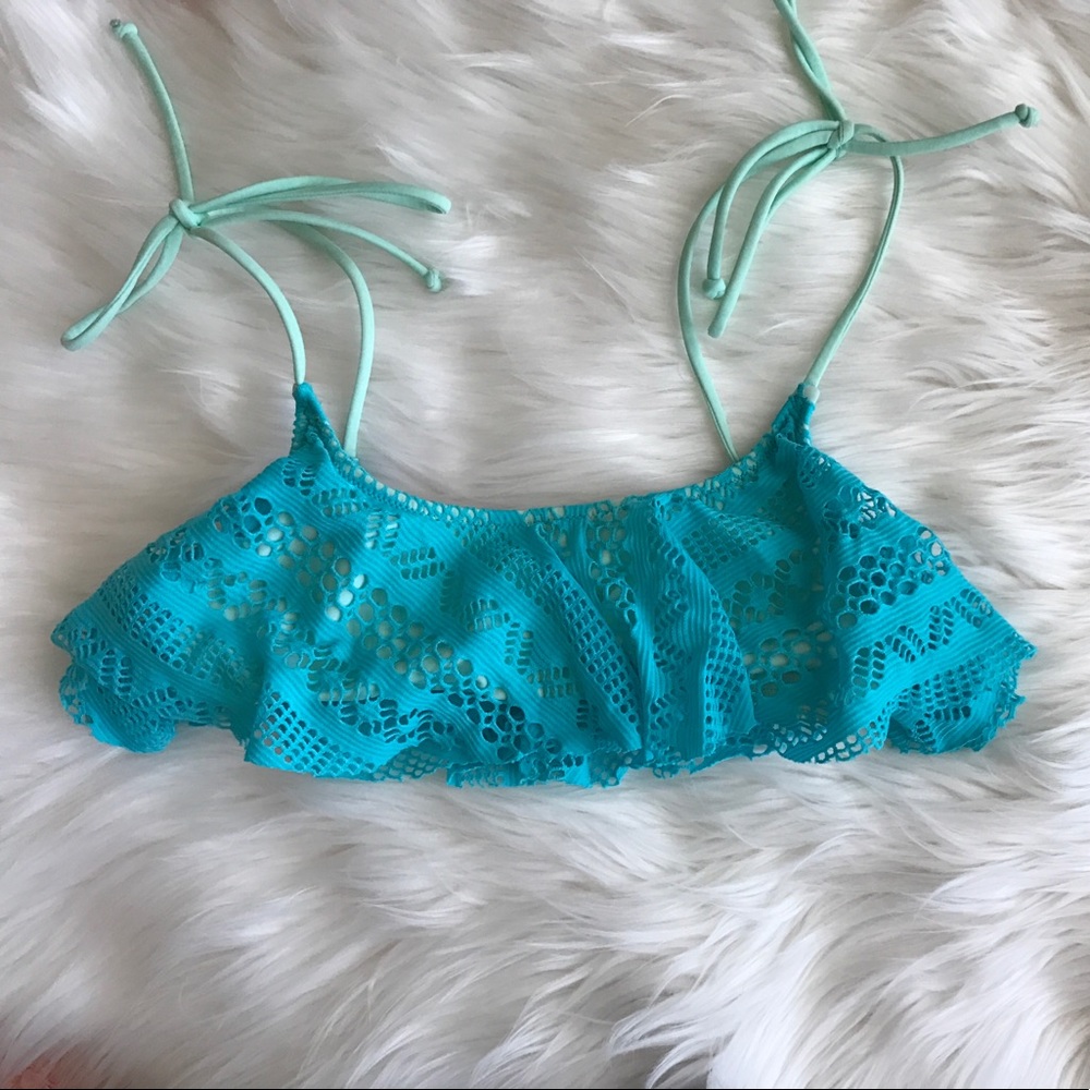 ruffle bikini top