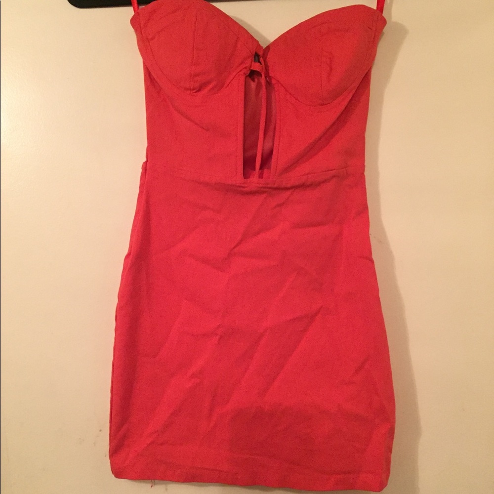 Strapless Nasty Gal Dress