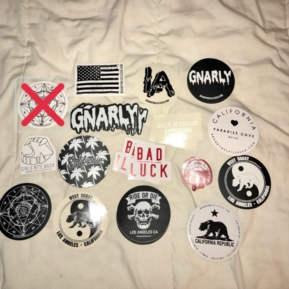FREE Brandy Melville Stickers!!!!